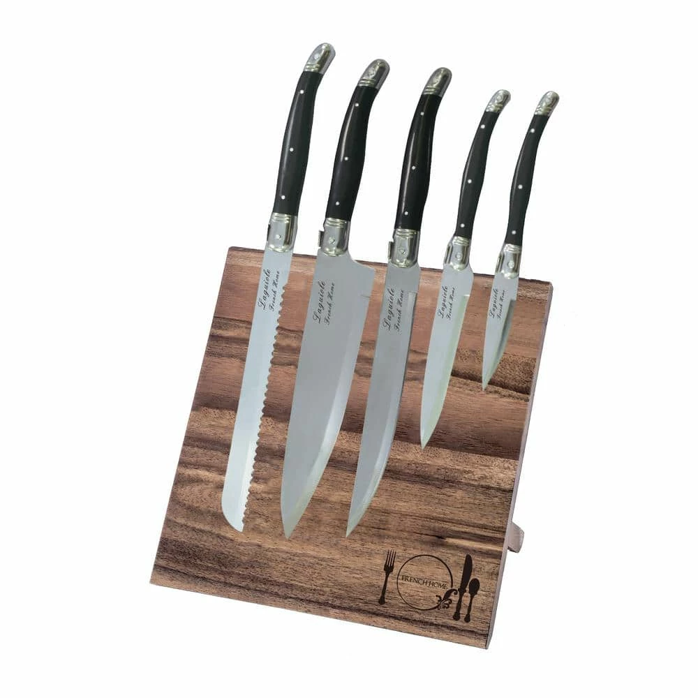 Ultimate 13 Piece Laguiole Kitchen and Steak Knife & Fork Set by French Home 2 Ultimate 13 Piece Laguiole Kitchen and Steak Knife & Fork Set by French Home - Image 2