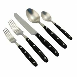 Lyon Ebony 20-Piece Service for 4 by Unbranded