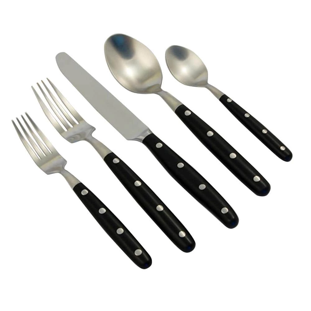 Lyon Ebony 20-Piece Service for 4 by Unbranded 1 Lyon Ebony 20-Piece Service for 4 by Unbranded
