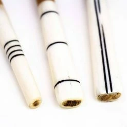 3-Pieces Simple Batik Olive Wood Fork Set by Global Crafts -Flatware Sales Store brown cream serving sets kwf025m s3 gwh 1f 1000