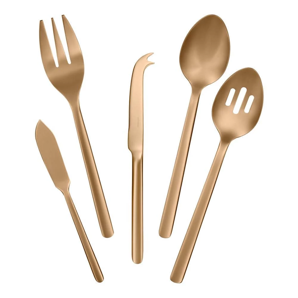 Brenner 5-Piece Copper Finished Serveware Set by Home Decorators Collection 1 Brenner 5-Piece Copper Finished Serveware Set by Home Decorators Collection