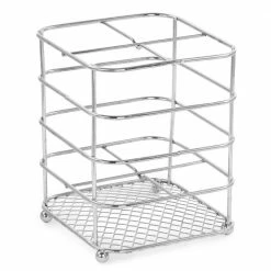 Fairfield 16-Piece Flatware Set with Wire Caddy in Egg Shell by GIBSON EVERYDAY -Flatware Sales Store egg shell gibson everyday flatware sets 985117934m 4f 1000