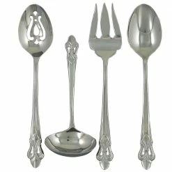 Fleur de Lis 4-Piece Hostess Set by Ginkgo