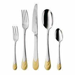 Ralph Kramer 30-Piece Waterfall Flatware Set (Service for 6) by BergHOFF