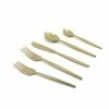 20-Piece Modern Gold Flatware Set (Service for 4) by Vibhsa