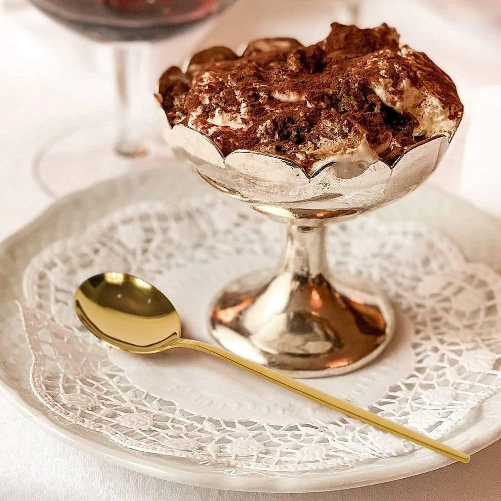 24-Pieces Silverware Stainless Steel Cutlery Set Include Knife Fork Spoon Mirror Polished Dishwasher Safe by Unbranded 5 24-Pieces Silverware Stainless Steel Cutlery Set Include Knife Fork Spoon Mirror Polished Dishwasher Safe by Unbranded - Image 5