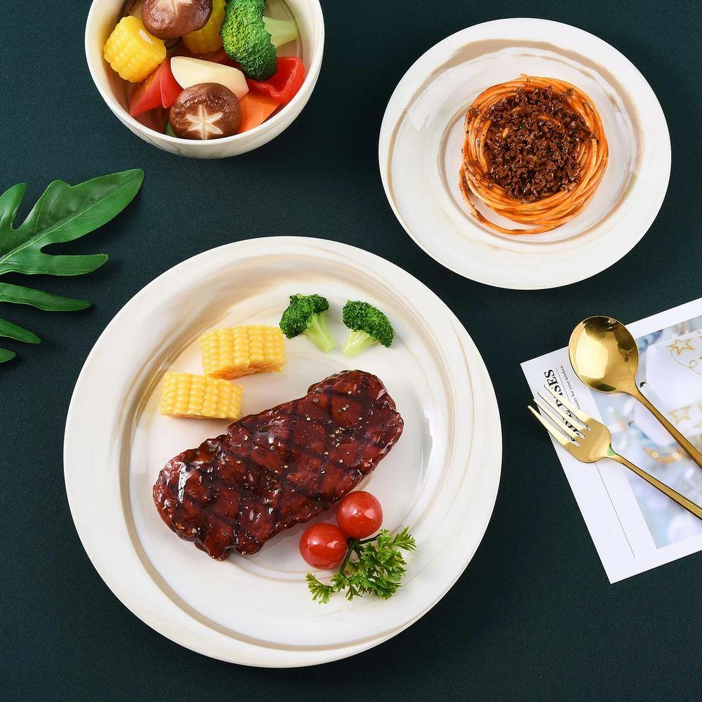 16-Piece Classic Pattern Ceramic Tableware by Unbranded 3 16-Piece Classic Pattern Ceramic Tableware by Unbranded - Image 3