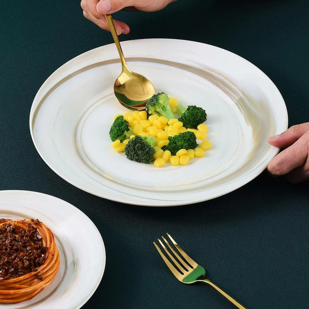 16-Piece Classic Pattern Ceramic Tableware by Unbranded 8 16-Piece Classic Pattern Ceramic Tableware by Unbranded - Image 8