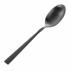 Cravat 20-Piece Matte Black Flatware Utensil Set, 18/10 Stainless Steel Silverware Metal (Service for 4) by MegaChef 18 Cravat 20-Piece Matte Black Flatware Utensil Set, 18/10 Stainless Steel Silverware Metal (Service for 4) by MegaChef -Flatware Sales Store matte black megachef flatware sets 985112460m 76 1000