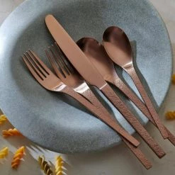 Eve 20 Piece Matte Copper 18/0 Stainless Steel Flatware Set, Service for 4 by ORNATIVE 9 Eve 20 Piece Matte Copper 18/0 Stainless Steel Flatware Set, Service for 4 by ORNATIVE -Flatware Sales Store matte copper ornative flatware sets 10020cor1 31 1000