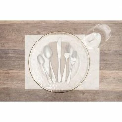 Waverly 20-Piece Matte 18/0 Stainless Steel Flatware Set (Service for 4) by Unbranded -Flatware Sales Store matte flatware sets dsd860 31 1000