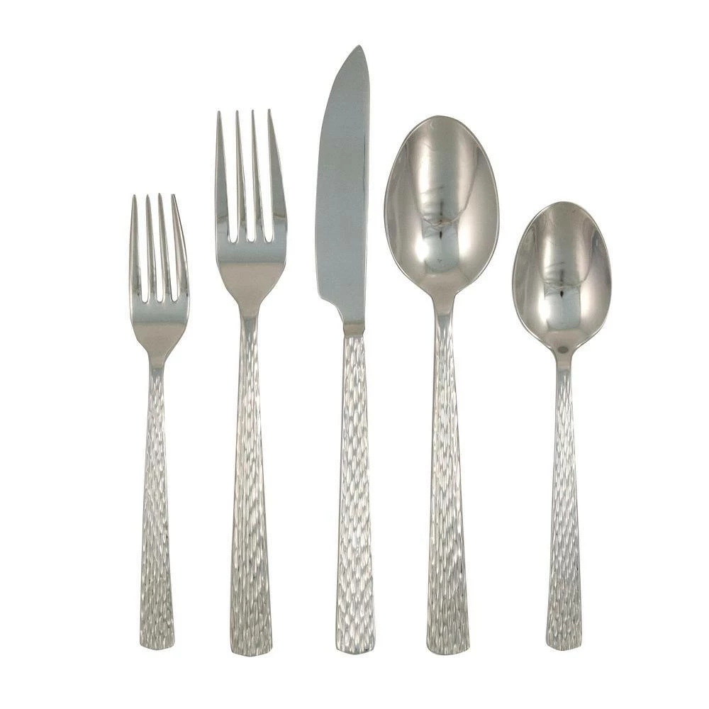 Clifton 20-Piece Flatware Set (Service for 4) by Ginkgo 1 Clifton 20-Piece Flatware Set (Service for 4) by Ginkgo