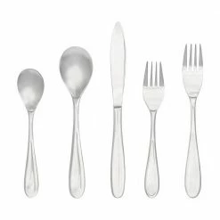 Ellis 20-Piece Mirror 18/0 Stainless Steel Flatware Set (Service for 4) by Unbranded