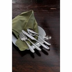 Scroll 18/8 Stainless Steel Tablespoon/Serving Spoons (Set of 12) by Oneida -Flatware Sales Store oneida open stock flatware 2201stbf 31 1000