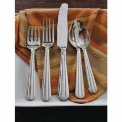 Unity 18/10 Stainless Steel Tablespoon/Serving Spoons (Set of 12) by Oneida -Flatware Sales Store oneida open stock flatware 2347stbf 31 1000