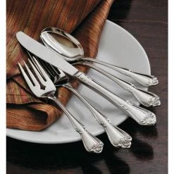 Arbor Rose 18/10 Stainless Steel Tablespoon/Serving Spoons (Set of 12) by Oneida 5 Arbor Rose 18/10 Stainless Steel Tablespoon/Serving Spoons (Set of 12) by Oneida -Flatware Sales Store oneida open stock flatware 2552stbf 31 1000