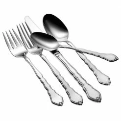 Satinique 18/10 Stainless Steel Tablespoon/Serving Spoons (Set of 12) by Oneida 6 Satinique 18/10 Stainless Steel Tablespoon/Serving Spoons (Set of 12) by Oneida -Flatware Sales Store oneida open stock flatware 2599stbf 4f 1000