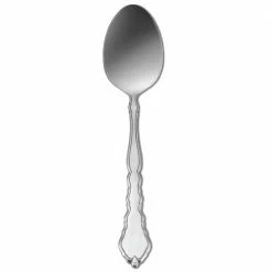 Satinique 18/10 Stainless Steel Tablespoon/Serving Spoons (Set of 12) by Oneida