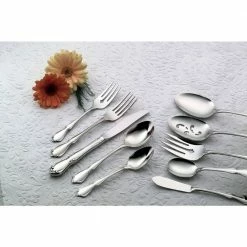 Chateau 18/8 Stainless Steel Oval Bowl Soup/Dessert Spoons (Set of 36) by Oneida -Flatware Sales Store oneida open stock flatware 2610splf 1f 1000