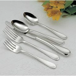 Flight 18/8 Stainless Steel Tablespoon/Serving Spoons (Set of 12) by Oneida -Flatware Sales Store oneida open stock flatware 2865stbf 4f 1000