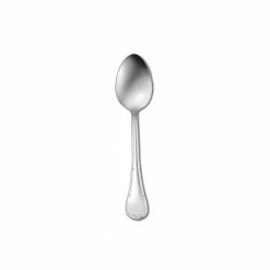 Titian 18/0 Stainless Steel Oval Bowl Soup/Dessert Spoons (Set of 12) by Oneida