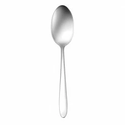 Mascagni II Silver 18/0 Stainless Steel U.S. Teaspoon (12-Pack) by Oneida