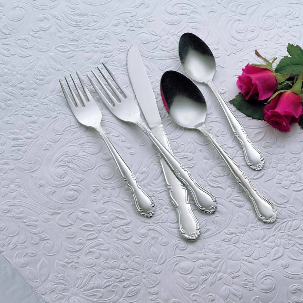 Melinda III 18/0 Stainless Steel Dinner Forks (Set of 36) by Oneida 2 Melinda III 18/0 Stainless Steel Dinner Forks (Set of 36) by Oneida - Image 2