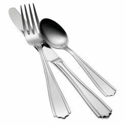 Greystoke 18/0 Stainless Steel Salad/Dessert Forks (Set of 36) by Oneida -Flatware Sales Store oneida open stock flatware b080fslf 1f 1000
