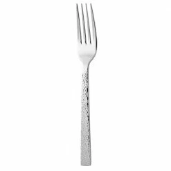Chef's Table Hammered 18/0 Stainless Steel Dessert/Salad Forks (Set of 12) by Oneida