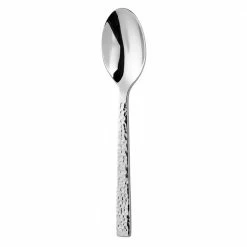 Chef's Table Hammered 18/0 Stainless Steel Coffee Spoons (Set of 12) by Oneida