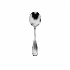 Voss II 18/0 Stainless Steel Round Bowl Soup Spoons (Set of 12) by Oneida