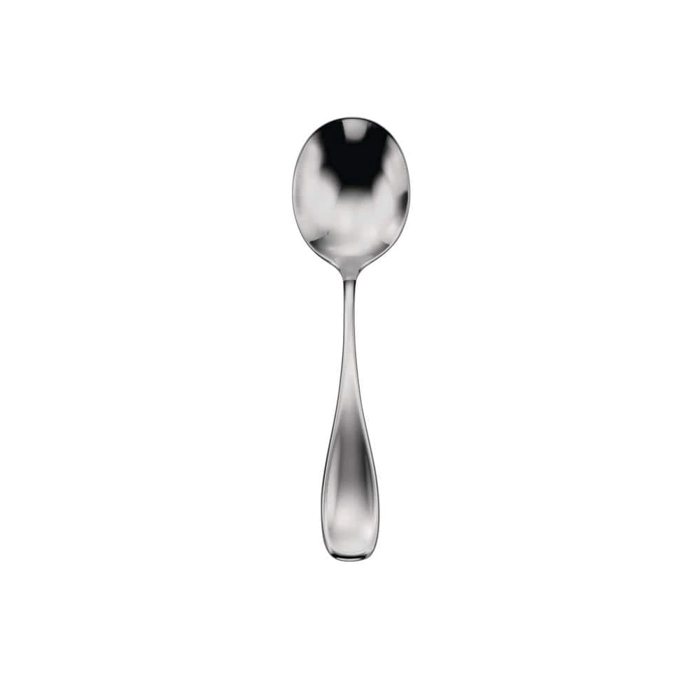 Voss II 18/0 Stainless Steel Round Bowl Soup Spoons (Set of 12) by Oneida 1 Voss II 18/0 Stainless Steel Round Bowl Soup Spoons (Set of 12) by Oneida