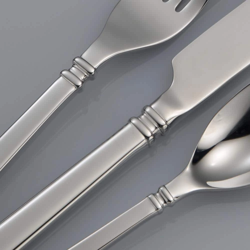 Shaker 18/0 Stainless Steel Iced Tea Spoons (Set of 12) by Oneida 2 Shaker 18/0 Stainless Steel Iced Tea Spoons (Set of 12) by Oneida - Image 2