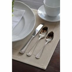 New Rim II 18/0 Stainless Steel Teaspoons, European Size (Set of 12) by Oneida -Flatware Sales Store oneida open stock flatware b914sftf 31 1000