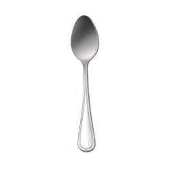 New Rim II 18/0 Stainless Steel Teaspoons, U.S. Size (Set of 12) by Oneida