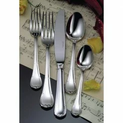 Donizetti 18/10 Stainless Steel Iced Tea Spoons (Set of 12) by Oneida -Flatware Sales Store oneida open stock flatware t022sitf 1f 1000