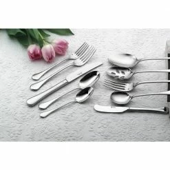 Puccini 18/10 Stainless Steel Teaspoons, European Size (Set of 12) by Oneida 11 Puccini 18/10 Stainless Steel Teaspoons, European Size (Set of 12) by Oneida -Flatware Sales Store oneida open stock flatware t030sftf 44 1000