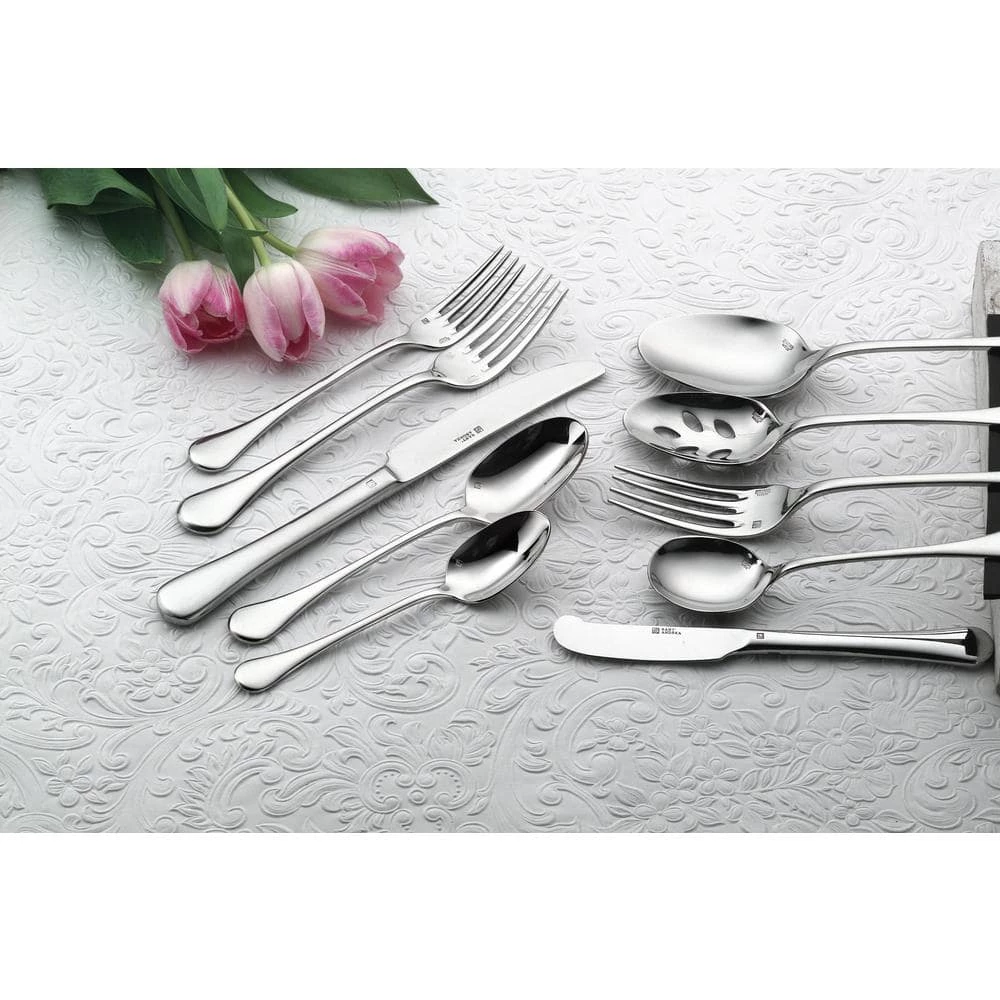 Puccini 18/10 Stainless Steel Teaspoons, European Size (Set of 12) by Oneida 5 Puccini 18/10 Stainless Steel Teaspoons, European Size (Set of 12) by Oneida - Image 5