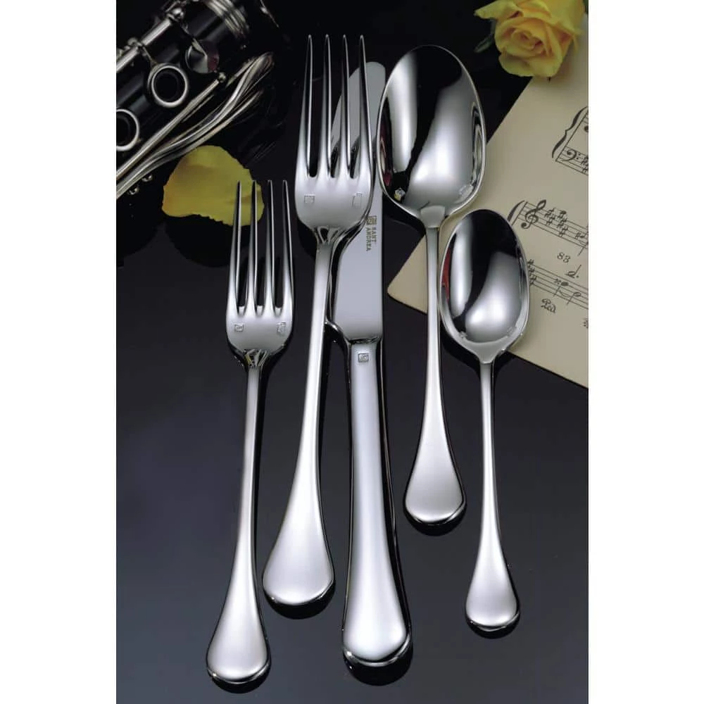 Puccini 18/10 Stainless Steel Teaspoons, European Size (Set of 12) by Oneida 3 Puccini 18/10 Stainless Steel Teaspoons, European Size (Set of 12) by Oneida - Image 3