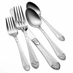 New York 18/10 Stainless Steel Oyster/Cocktail Forks (Set of 12) by Oneida -Flatware Sales Store oneida open stock flatware t131foyf 44 1000