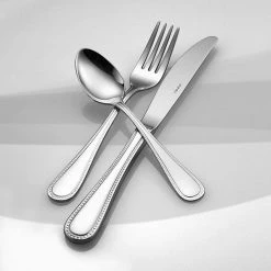 Pearl 18/10 Stainless Steel Table Forks, European Size (Set of 12) by Oneida -Flatware Sales Store oneida open stock flatware t163fdif 31 1000