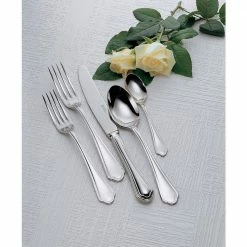 Rossini 18/10 Stainless Steel Oval Bowl Soup/Dessert Spoons (Set of 12) by Oneida 8 Rossini 18/10 Stainless Steel Oval Bowl Soup/Dessert Spoons (Set of 12) by Oneida -Flatware Sales Store oneida open stock flatware t314sdef 1f 1000