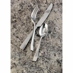 Cheviot 18/10 Stainless Steel Salad/Dessert Forks (Set of 12) by Oneida -Flatware Sales Store oneida open stock flatware t389fdef 4f 1000