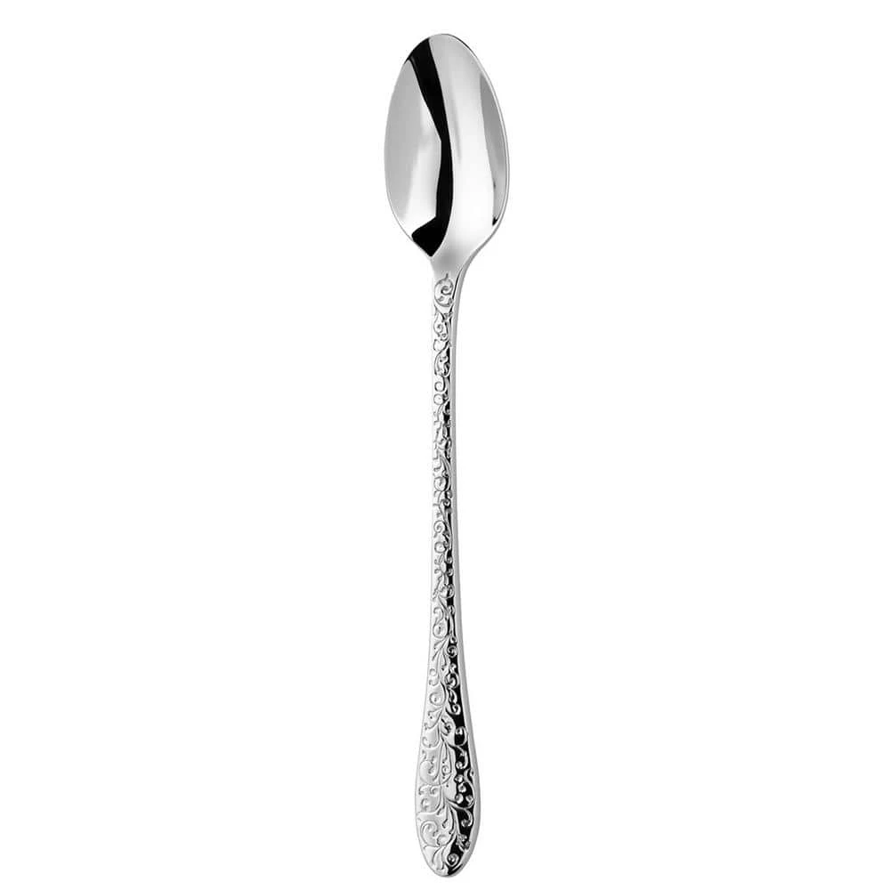 Ivy Flourish 18/10 Stainless Steel Iced Tea Spoons (Set of 12) by Oneida 1 Ivy Flourish 18/10 Stainless Steel Iced Tea Spoons (Set of 12) by Oneida