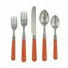 LePrix 20-Piece Persimmon (Orange) Service for 4 by Unbranded