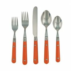 LePrix 20-Piece Persimmon (Orange) Service for 4 by Unbranded