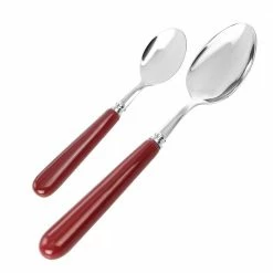 16-Piece Red Stainless Steel Soho Lounge Flatware Set (Service Set For 4) by GIBSON elite -Flatware Sales Store red gibson elite flatware sets 985116641m 4f 1000