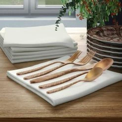 La Vague 20-Piece Matte Rose Gold Stainless Steel Flatware Set (Service for 4) by MegaChef 5 La Vague 20-Piece Matte Rose Gold Stainless Steel Flatware Set (Service for 4) by MegaChef -Flatware Sales Store rose gold megachef flatware sets 985112467m 31 1000