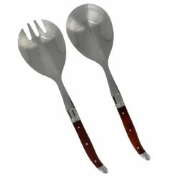 Laguiole 2-Piece Connoisseur Rosewood Salad Servers by Unbranded