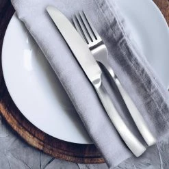 Carolina Satin 20-Piece Flatware Set (Service for 4) by HAMPTON SIGNATURE -Flatware Sales Store satin finish hampton signature flatware sets 845l020hfn 31 1000